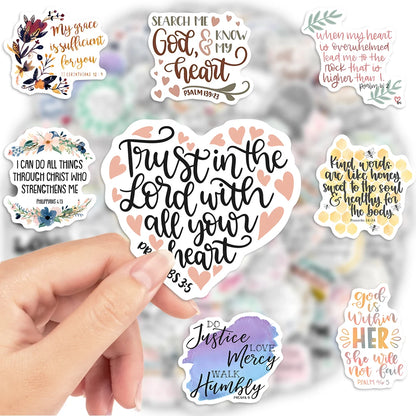 Bible Verses Scripture Stickers