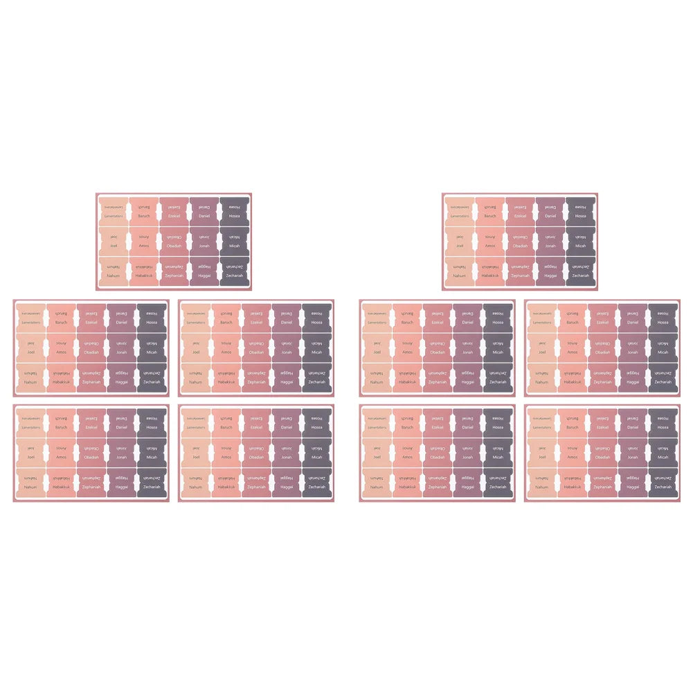 5  Bible Index Label