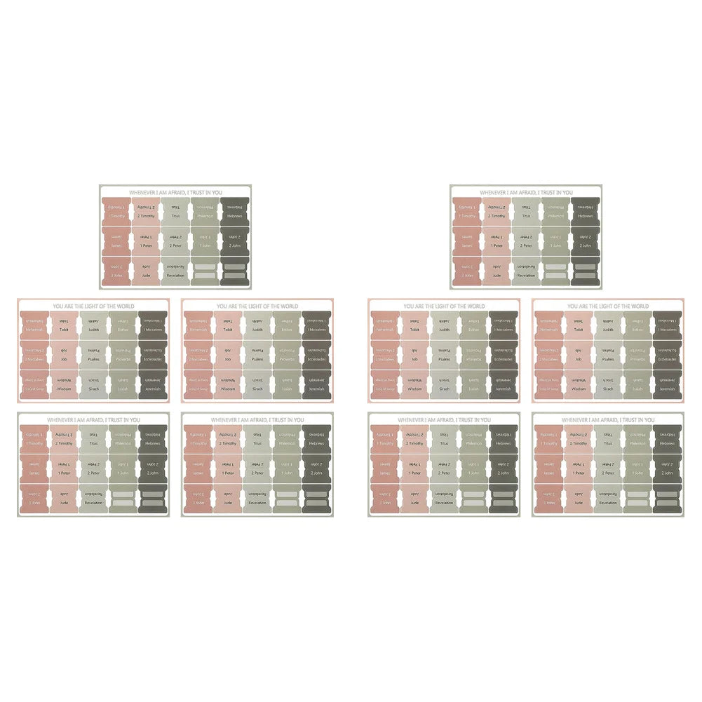 5  Bible Index Label