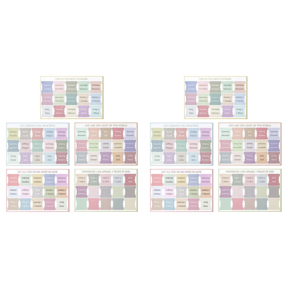 5  Bible Index Label