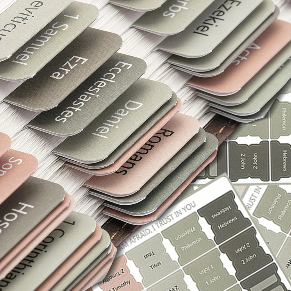 5  Bible Index Label