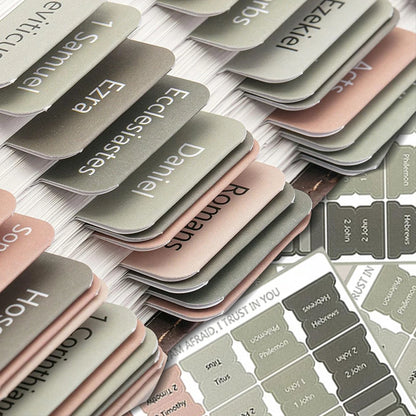 5  Bible Index Label