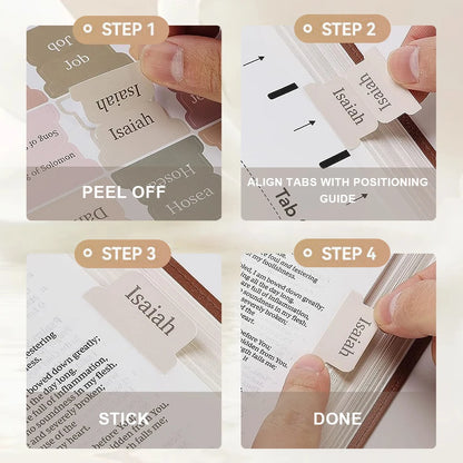 5  Bible Index Label