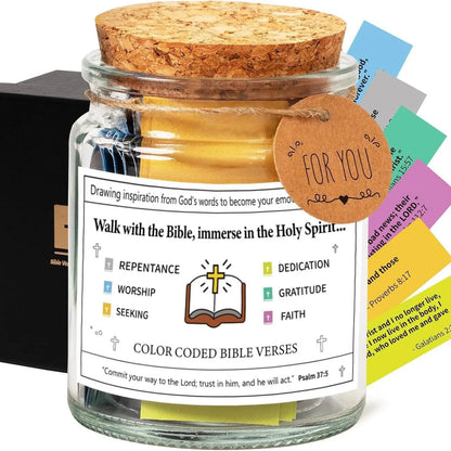 PurleyChrist™ Bible Verses in A Jar