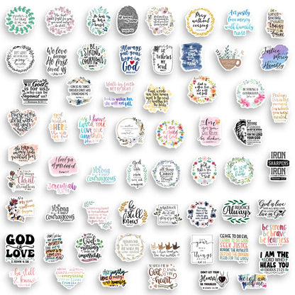 Bible Verses Scripture Stickers