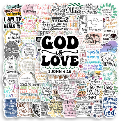 Bible Verses Scripture Stickers