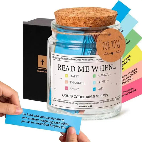 PurleyChrist™ Bible Verses in A Jar