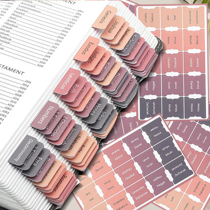 5  Bible Index Label