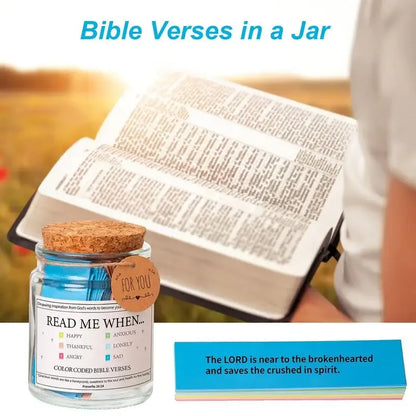 PurleyChrist™ Bible Verses in A Jar