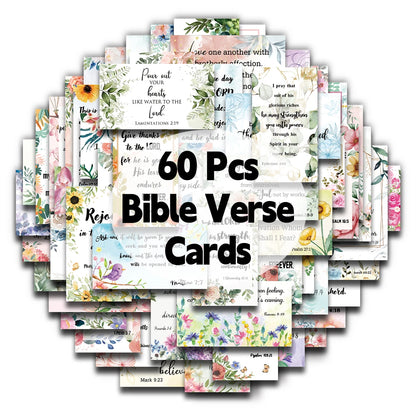 60 Bible Scripture Cards